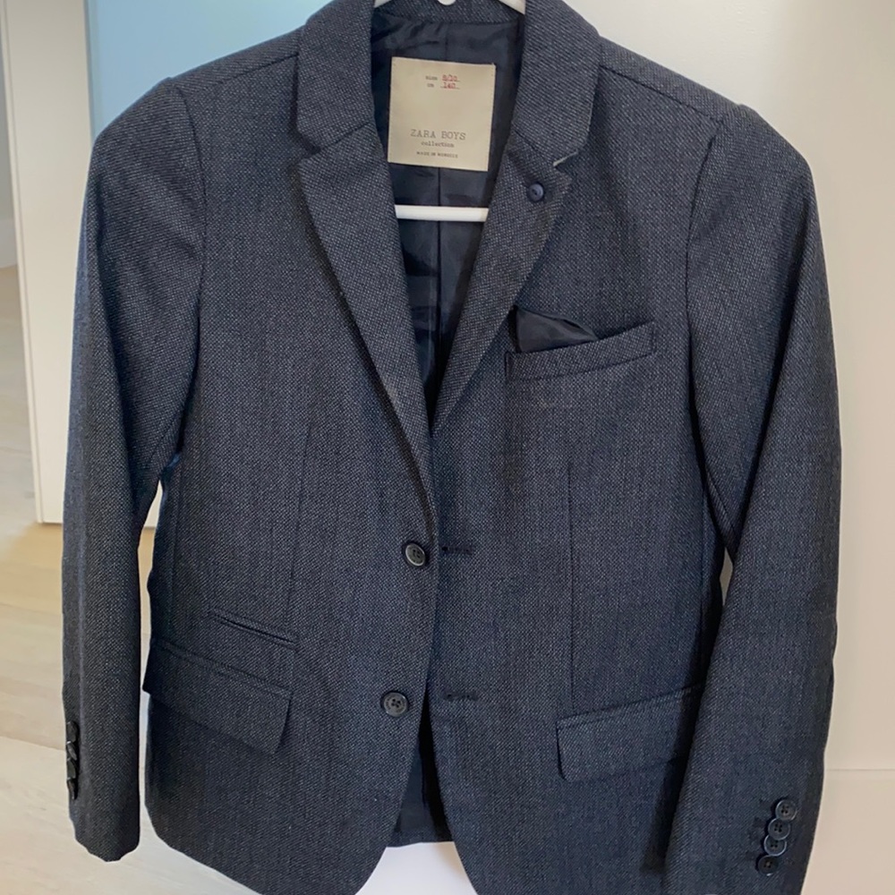Blazer dark blue kids jacket